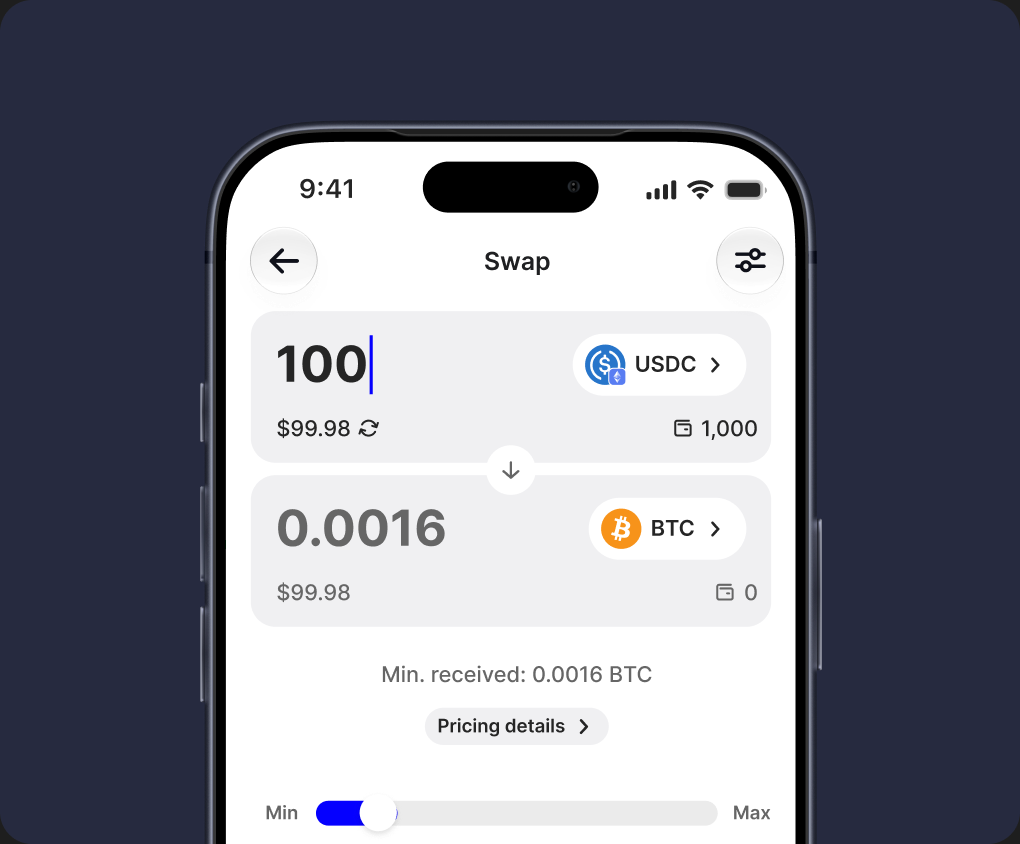 Swap — Trust Wallet